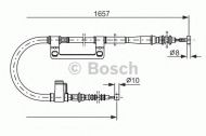 Трос BOSCH 1 987 477 502