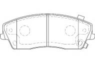 Комплект тормозных колодок WAGNER WBP24166A