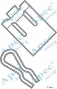 Комплектующие APEC braking KIT318