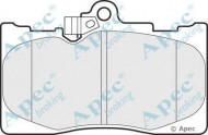 Комплект тормозных колодок APEC braking PAD1493