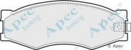 Комплект тормозных колодок APEC braking PAD452
