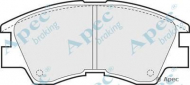 Комплект тормозных колодок APEC braking PAD602