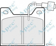 Комплект тормозных колодок APEC braking PAD627