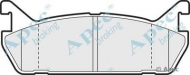 Комплект тормозных колодок APEC braking PAD683
