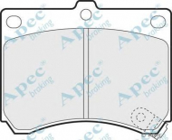Комплект тормозных колодок APEC braking PAD687