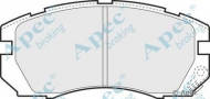 Комплект тормозных колодок APEC braking PAD845