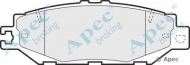 Комплект тормозных колодок APEC braking PAD864