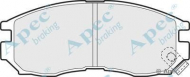 Комплект тормозных колодок APEC braking PAD914