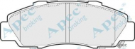 Комплект тормозных колодок APEC braking PAD985