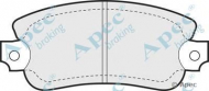 Комплект тормозных колодок APEC braking PAD487