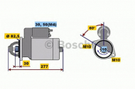 Стартер BOSCH 0 001 218 110