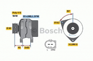 Генератор BOSCH 0 124 515 040