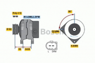 Генератор BOSCH 0 986 041 910