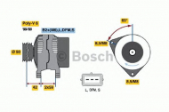 Генератор BOSCH 0 986 041 950