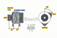 Генератор BOSCH 0 124 655 005