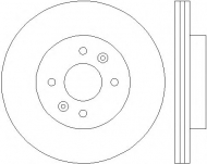 Тормозной диск HELLA PAGID 8DD 355 115-151