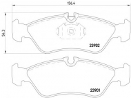 Комплект тормозных колодок HELLA PAGID 8DB 355 014-401