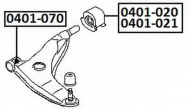 Подвеска ASVA 0401-020