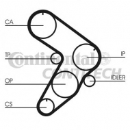 Ремень CONTITECH CT544
