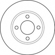 Тормозной диск BENDIX 561240B