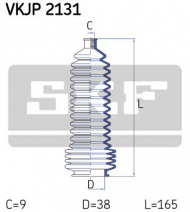 Комплект пыльника SKF VKJP 2131
