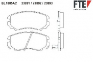 Комплект тормозных колодок FTE BL1885A2