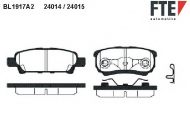 Комплект тормозных колодок FTE BL1917A2