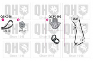 Комплект водяного насоса / зубчатого ремня QUINTON HAZELL QBPK2681