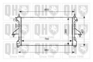 Теплообменник QUINTON HAZELL QER2588