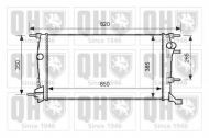 Теплообменник QUINTON HAZELL QER2598