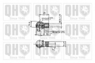 Газовая пружина QUINTON HAZELL QTS128393