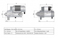 Стартер DENSO DSN959