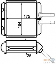 Теплообменник HELLA 8FH 351 024-221