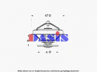 Термостат AKS DASIS 750953N