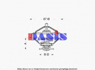 Термостат AKS DASIS 751883N