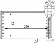 Теплообменник HELLA 8FH 351 333-051
