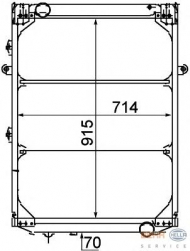 Теплообменник HELLA 8MK 376 709-561