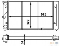 Теплообменник HELLA 8MK 376 713-371
