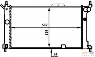 Теплообменник HELLA 8MK 376 713-581