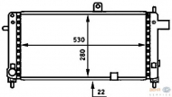 Теплообменник HELLA 8MK 376 715-671