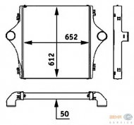 Теплообменник HELLA 8ML 376 724-201