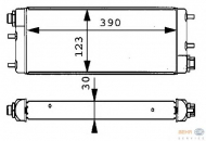 Теплообменник HELLA 8MO 376 725-761