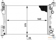 Теплообменник HELLA 8MK 376 728-791