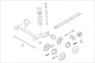 Подвеска колеса DELPHI OPEL-01817-R