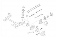 Подвеска колеса DELPHI OPEL-08994-R