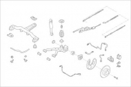 Подвеска колеса DELPHI FORD-14797-R