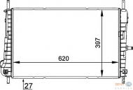 Теплообменник HELLA 8MK 376 755-291