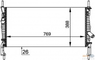 Теплообменник HELLA 8MK 376 764-411
