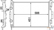 Теплообменник HELLA 8MK 376 772-041