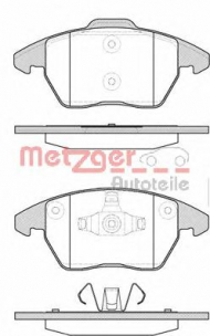 Комплект тормозных колодок METZGER 1030.10